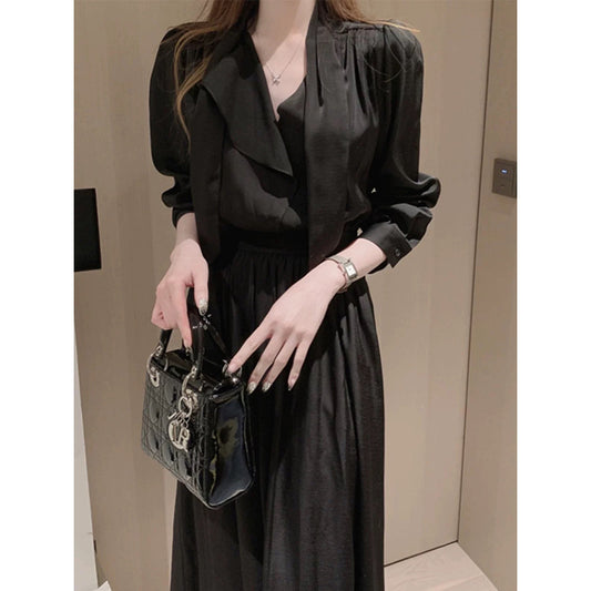 Robe Élégante à Couches pour Femmes Chic und Stil