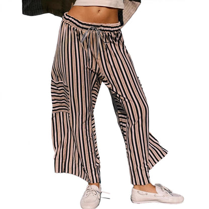 Chic and Style Women's Striped Wide Pants