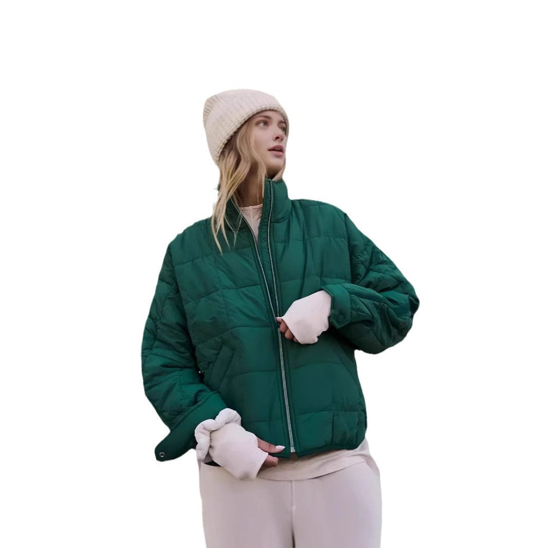 Dame doudoune avec col montant et fermeture éclair pratique Chic und Stil