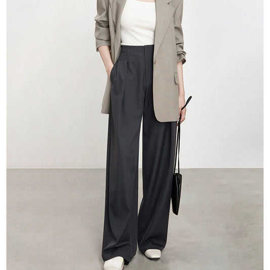 Pantalons larges taille haute pour femmes Chic und Stil 1750846294