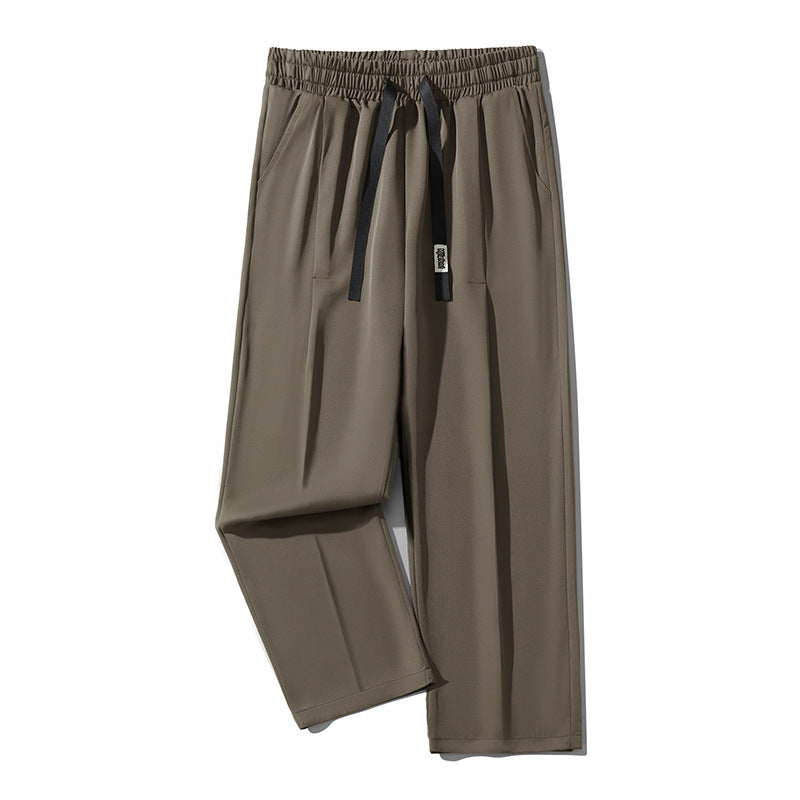 Casual men's pants made of breathable fabric with adjustable waist and side pockets Chic and Style