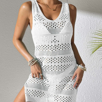 Robe débardeur en crochet pour femmes Chic und Stil