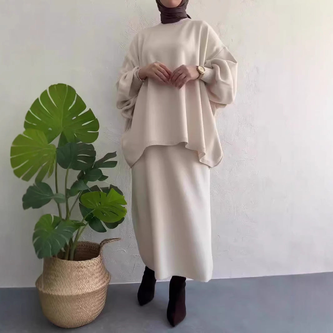 Dames Ensemble de sweat décontracté avec une coupe ample et des poches confortables Chic und Stil