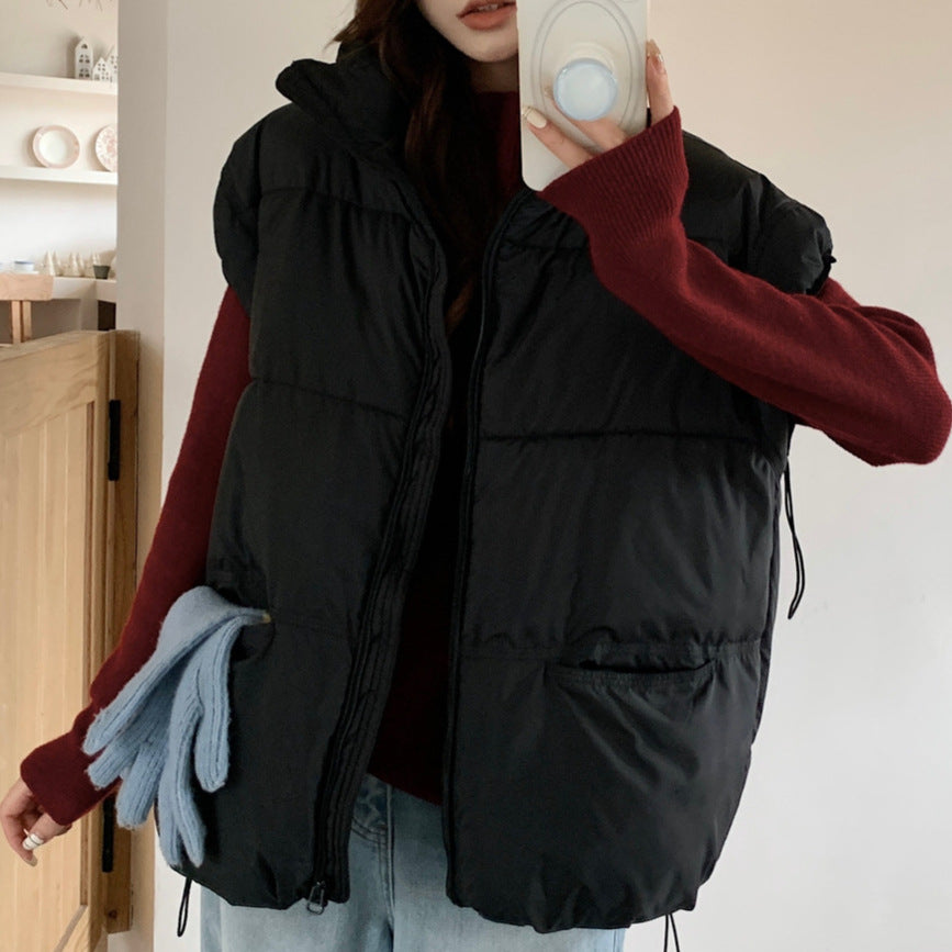 Dames doudoune de loisirs avec poches hautes et fermeture éclair intégrale Chic und Stil