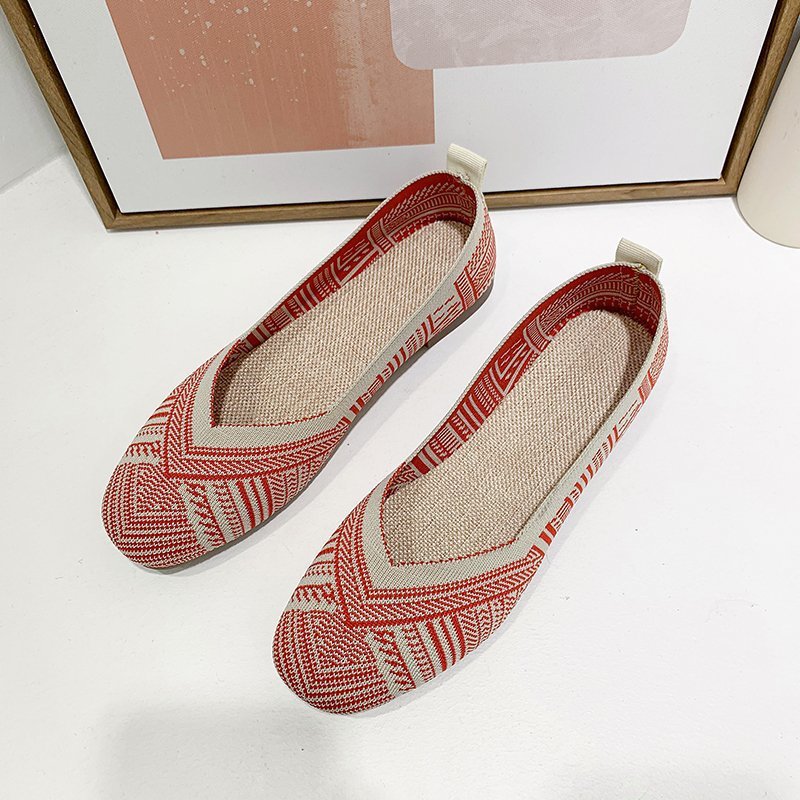 Ballerines en textile confortables pour femmes avec une coupe aérienne et une semelle intérieure ergonomique Chic und Stil
