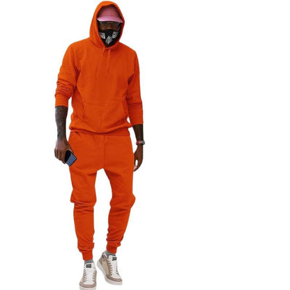 Men's casual hoodie and high-waisted jogger pants Chic and Style