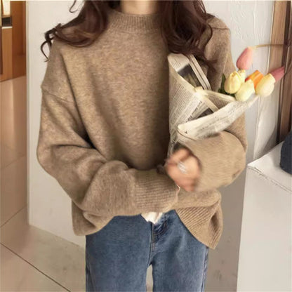 Pull décontracté pour femmes en style surdimensionné Chic und Stil