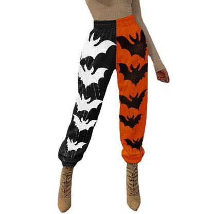 Pantalon de jogging sportif pour femmes avec impression frappante Chic und Stil