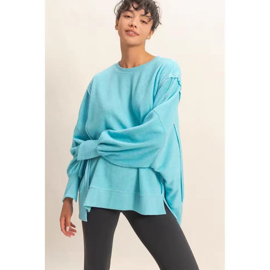 Dames Pull oversized confortable et stylé avec coupe ample Chic und Stil