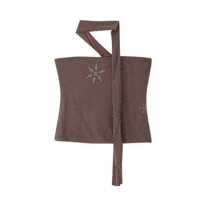 Loose pants for women with elegant embroidery Chic and Style