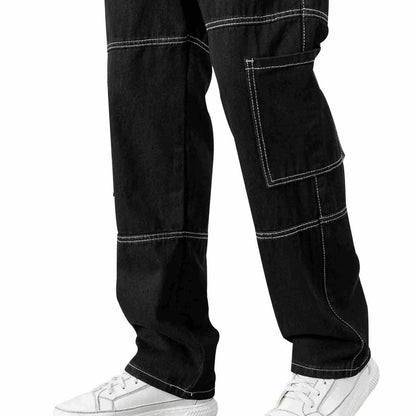 Men's cargo pants with modern pockets and relaxed fit Chic and Style