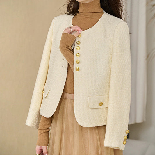 Blazer Texturé Élégant pour Femmes Chic und Stil