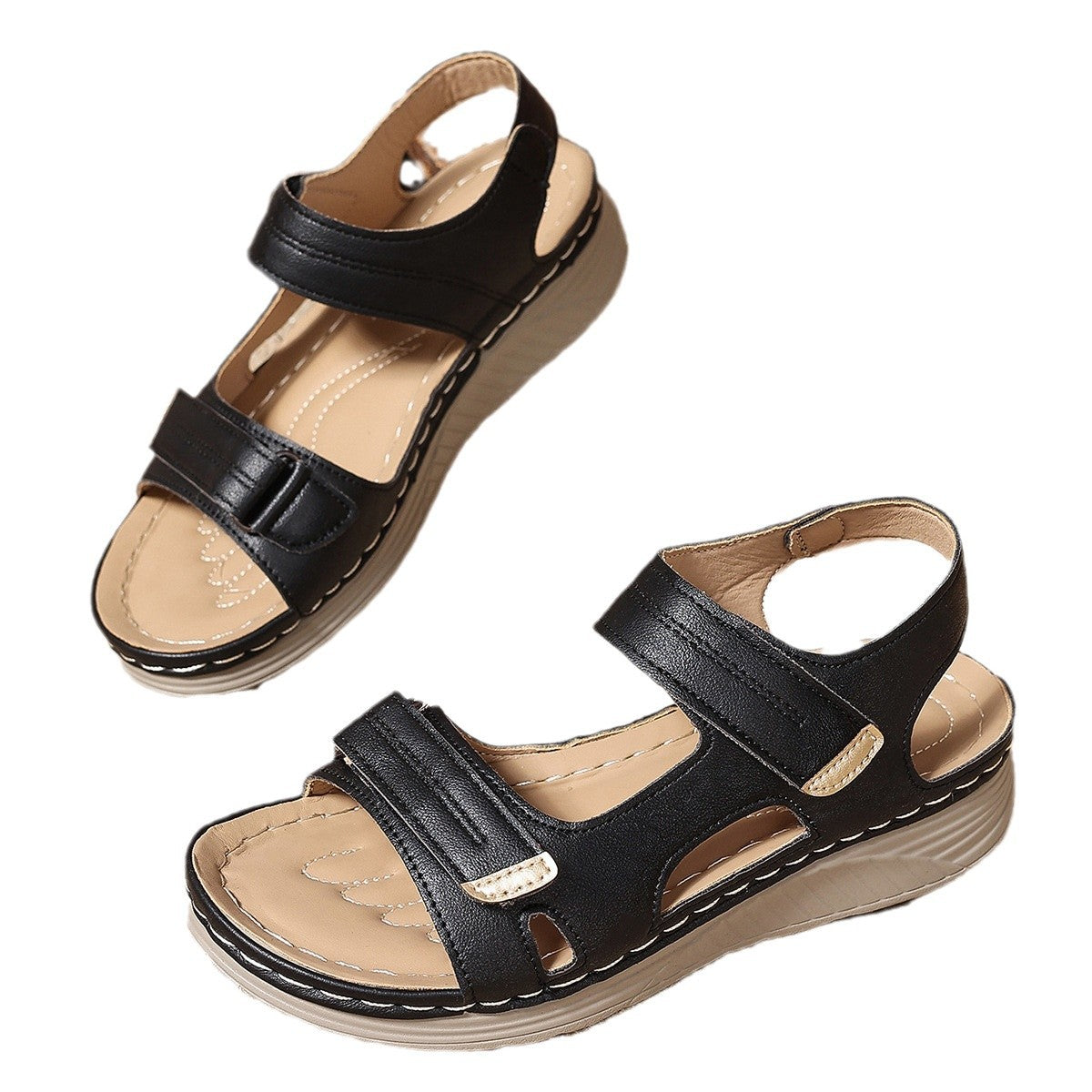 Ladies Comfortable Sandals with Adjustable Straps and an Anatomical Sole Chic and Style