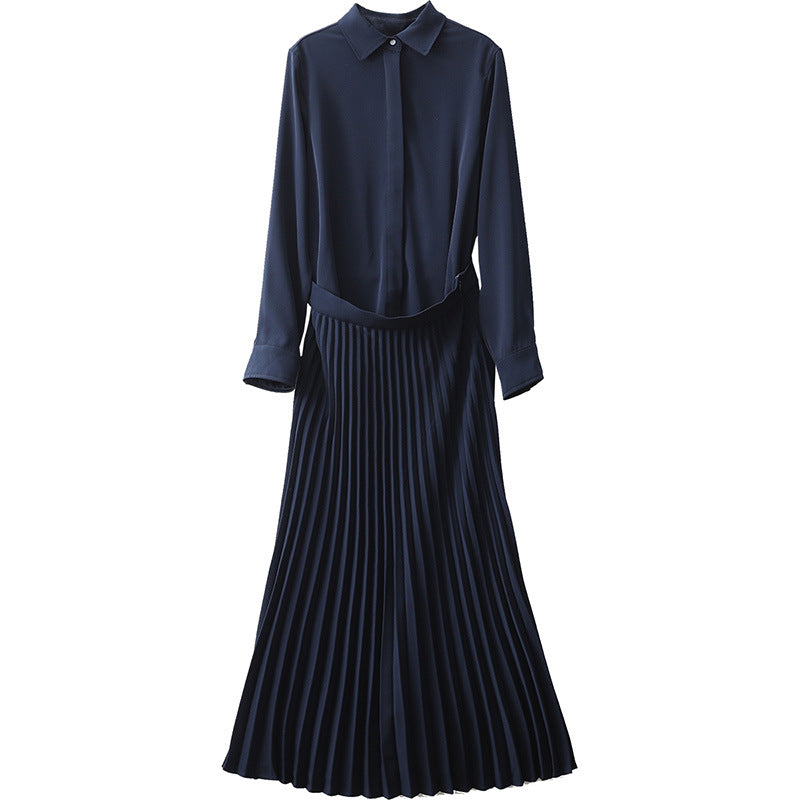 Chic and Style Pleated Wide Leg Pants Set for Women