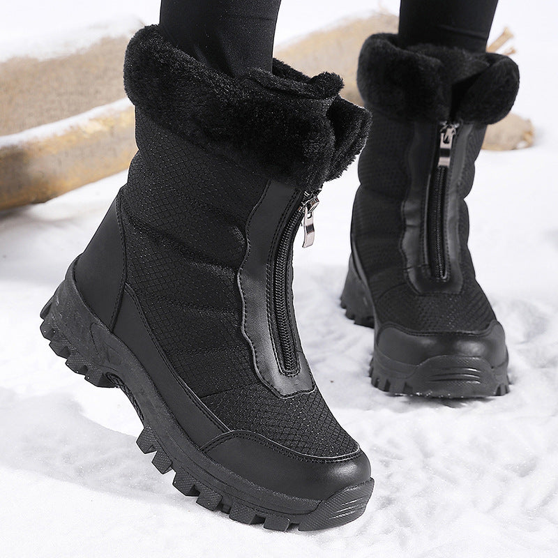 Bottes d'hiver isolées pour femmes avec semelle antidérapante et doublure douce Chic und Stil