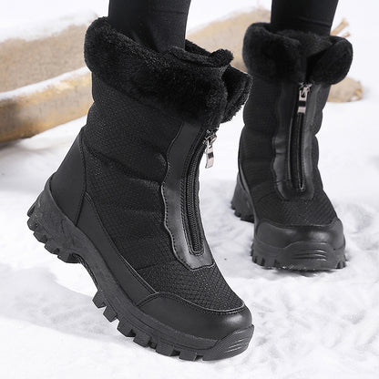 Bottes d'hiver isolées pour femmes avec semelle antidérapante et doublure douce Chic und Stil