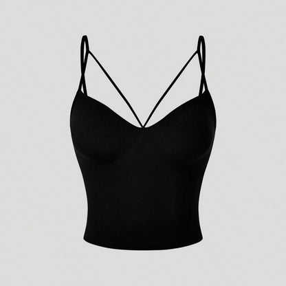 Body pour femmes avec design à double bretelle et texture douce Chic und Stil