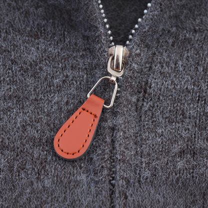 Pull décontracté pour femmes avec col de haute qualité et fermeture à glissière Chic und Stil