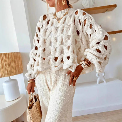 Dames pull en tricot léger Chic und Stil