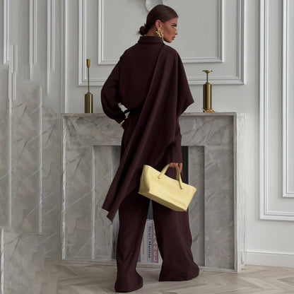 Dames élégant large tailleur Chic und Stil