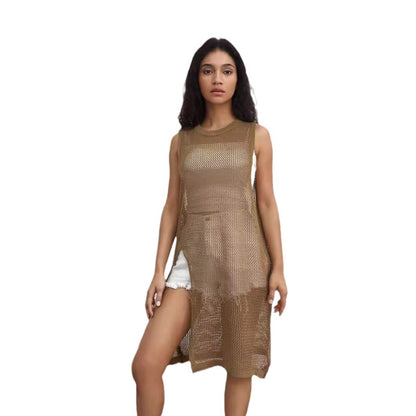 Robe en filet pour dames Chic und Stil