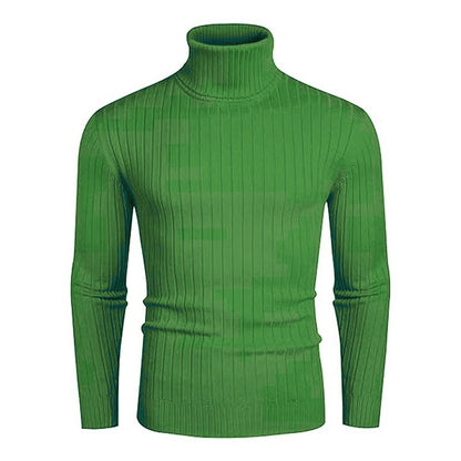 high-quality turtleneck pullover for men with a fine rib structure Chic and Style