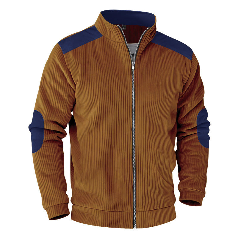 Veste de loisir pour hommes avec col montant Chic und Stil