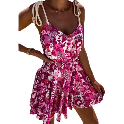 Robe chic et stylée à motif floral pour femmes