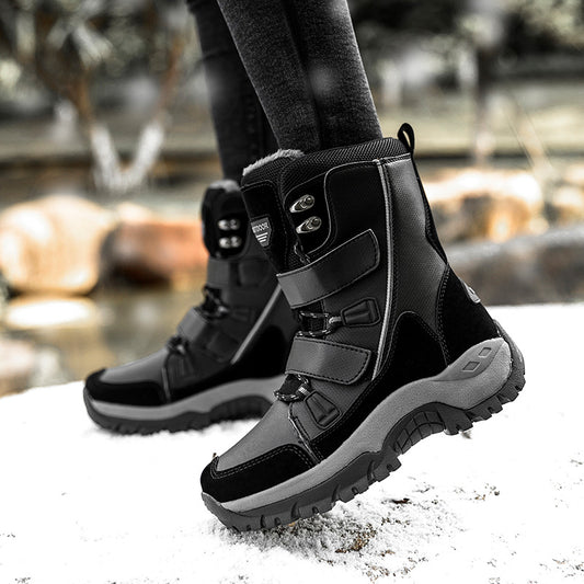 Bottes d'hiver multifonctionnelles pour femmes avec semelle antidérapante et doublure intérieure isolante Chic und Stil
