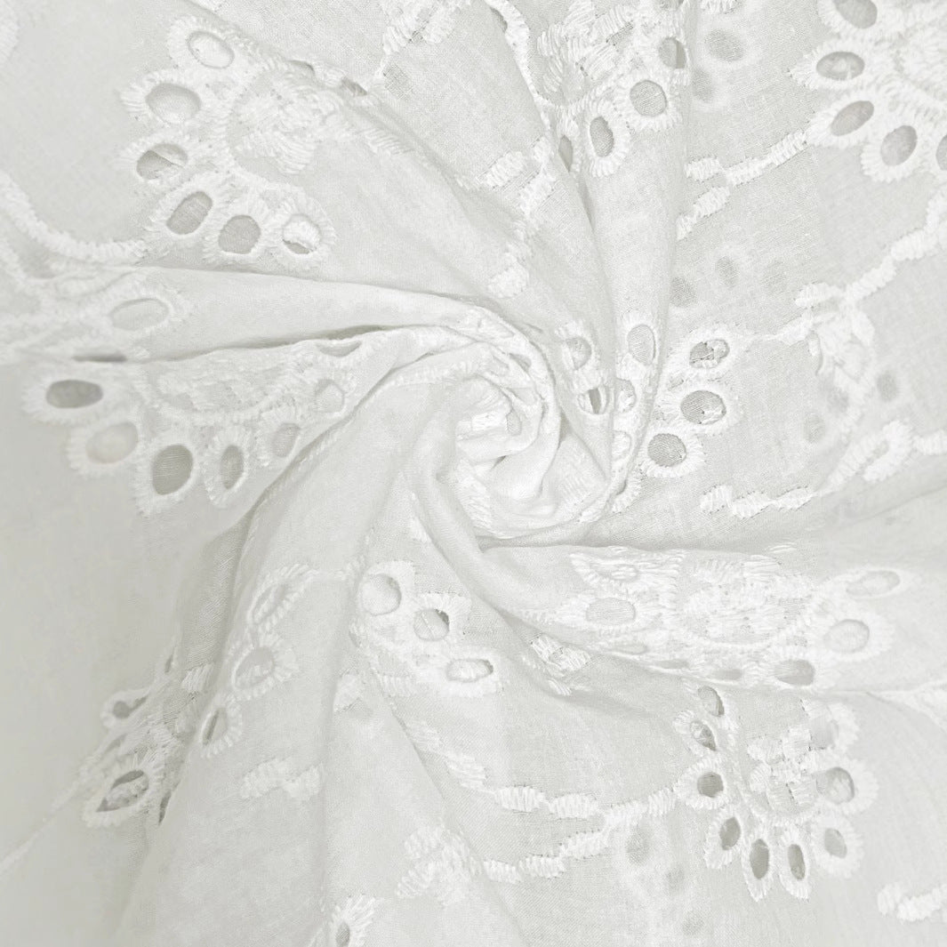 Chemisier en coton brodé Chic und Stil pour femmes