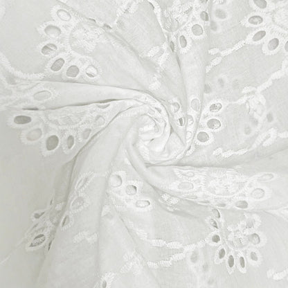 Chemisier en coton brodé Chic und Stil pour femmes