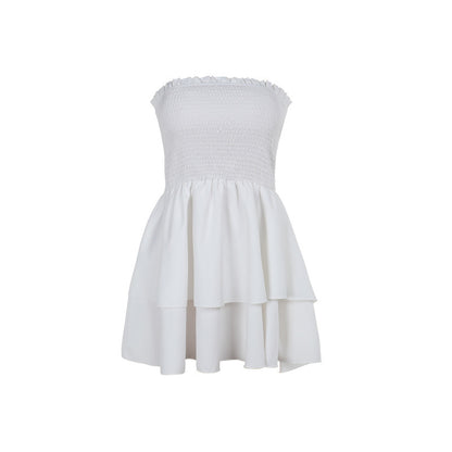 Robe minime échelonnée sans bretelles Chic und Stil