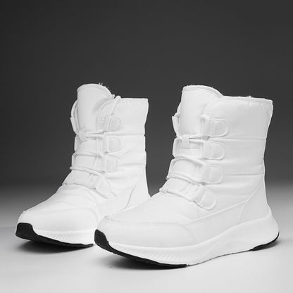 Bottes de sneaks d'hiver pour femmes avec doublure isolante et semelle antidérapante Chic und Stil