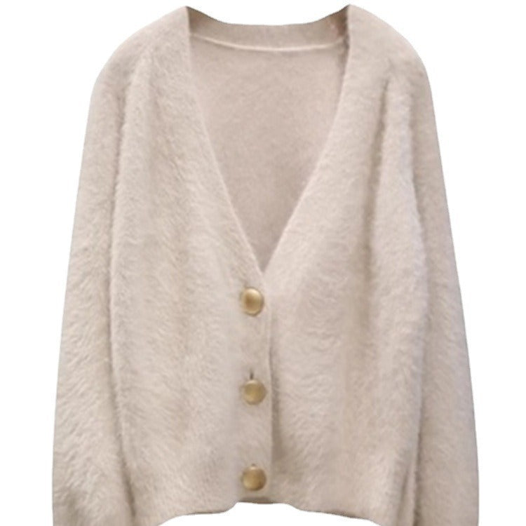 Dames doux cardigan surdimensionné Chic und Stil