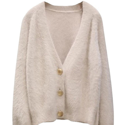 Dames doux cardigan surdimensionné Chic und Stil