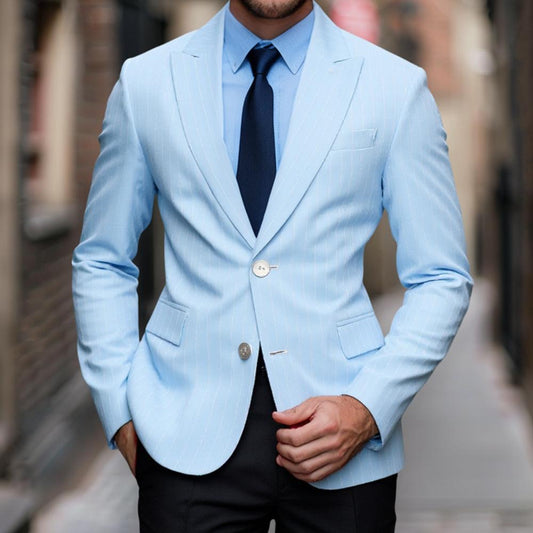 Blazer élégant pour hommes, à carreaux, avec coupe slim et finition de qualité supérieure Chic und Stil