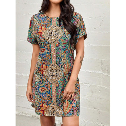 Robe décontractée Shift pour femmes Chic und Stil