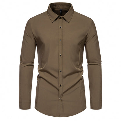 Chemise à manches longues tendance pour hommes avec une coupe élégante Chic und Stil