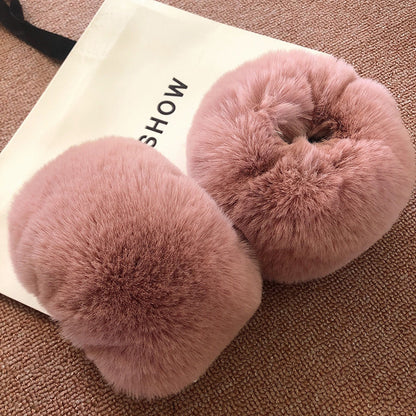 Dames Glaçage en peluche protège-oreilles Chic und Stil