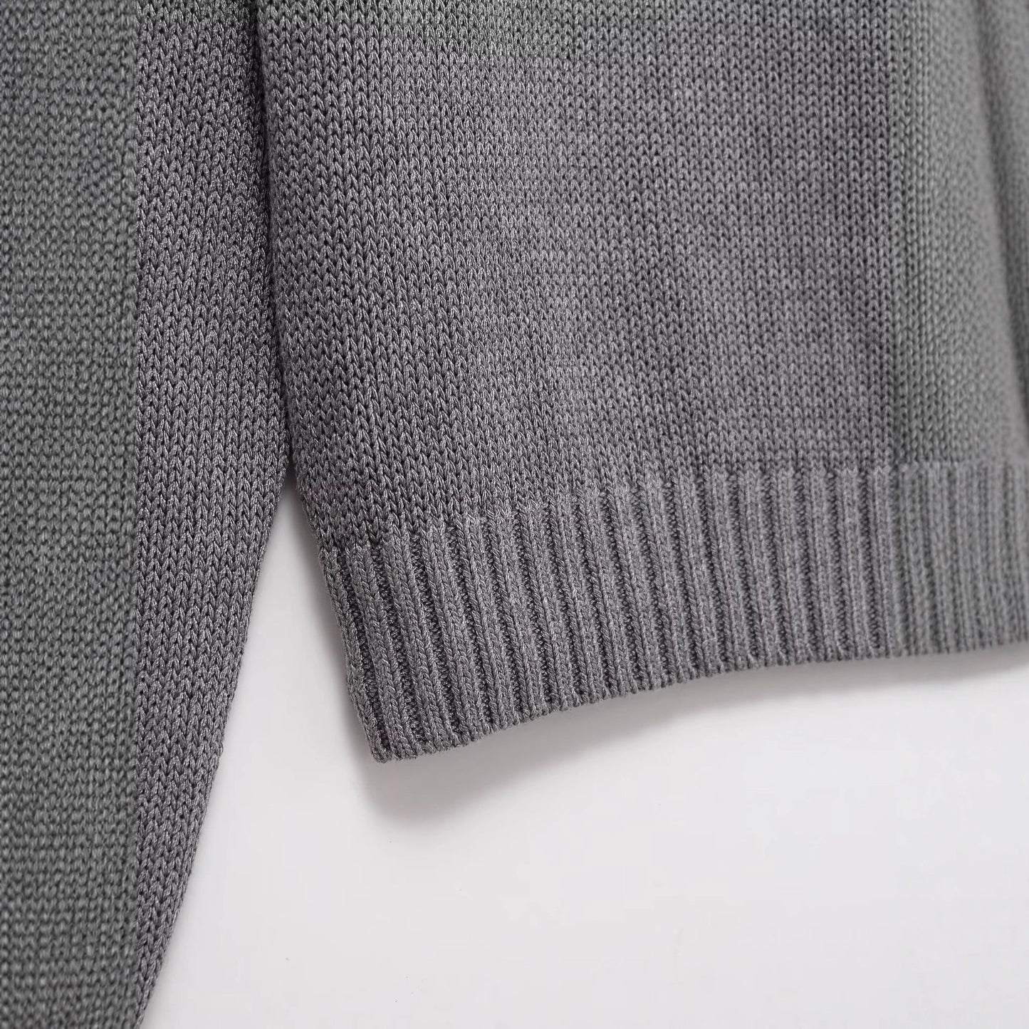 Pull femme en molleton avec patte de boutonnage Chic und Stil