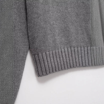 Pull femme en molleton avec patte de boutonnage Chic und Stil