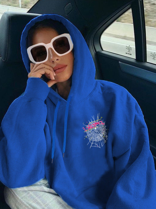 Homme pull à capuche décontracté avec design graphique innovant Chic und Stil