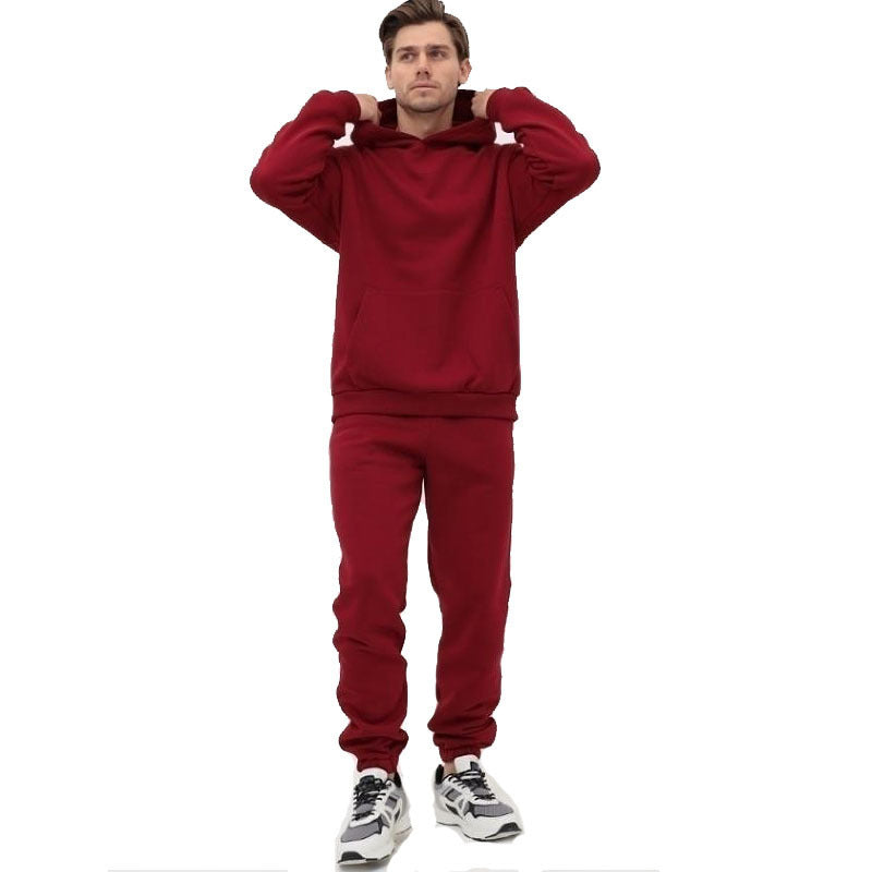 Men's comfortable hoodie and chic jogger pants