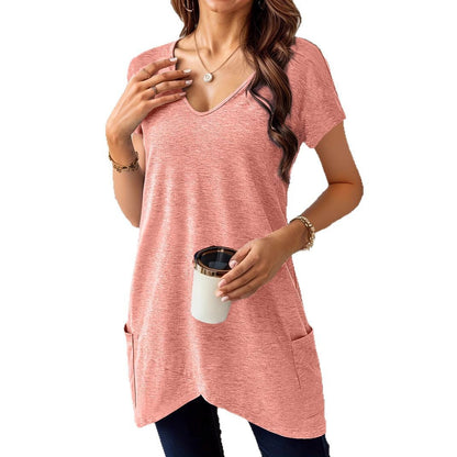 Tunique décontractée femme à col en V Chic und Stil