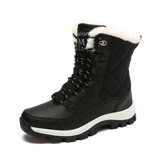 Bottes d'hiver isolées pour femmes avec semelle antidérapante et doublure douillette Chic und Stil