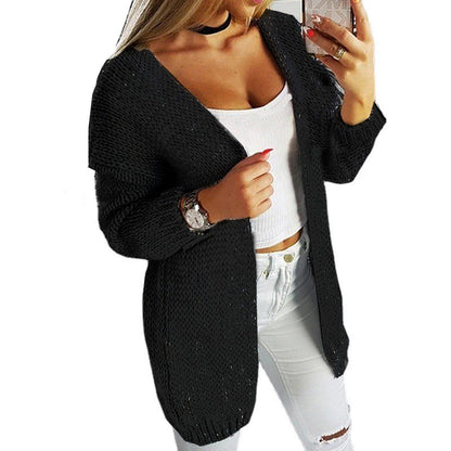 Cardigan en tricot décontracté pour femmes avec un matériau doux et une coupe décontractée Chic und Stil