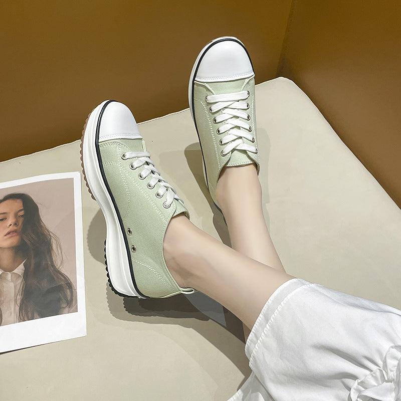 Dames Baskets Confortables avec Semelle en Caoutchouc Élégante Chic und Stil