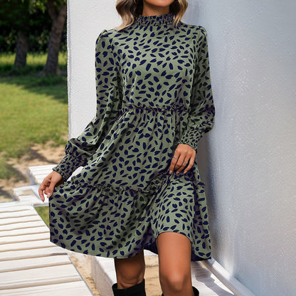 Robe mini décontractée pour dames avec volants et coupe ample Chic und Stil