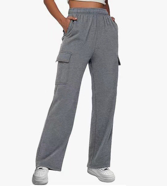 Women's casual cut cargo pants Chic and Style