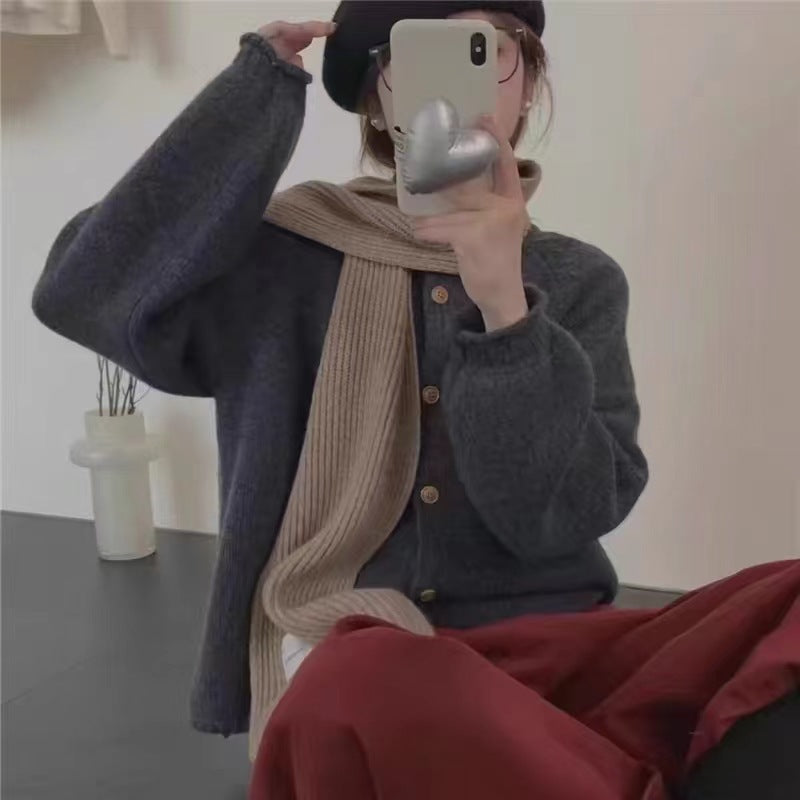 Gris foncé / Taille unique